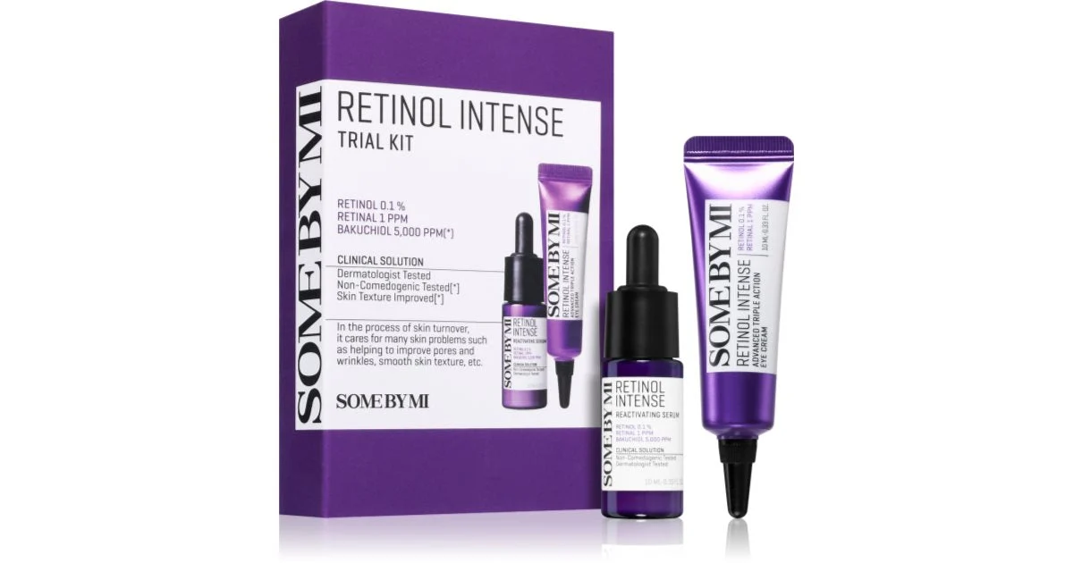 Some By Mi Retinol Intense Trial kit da viaggio per una pelle luminosa e liscia