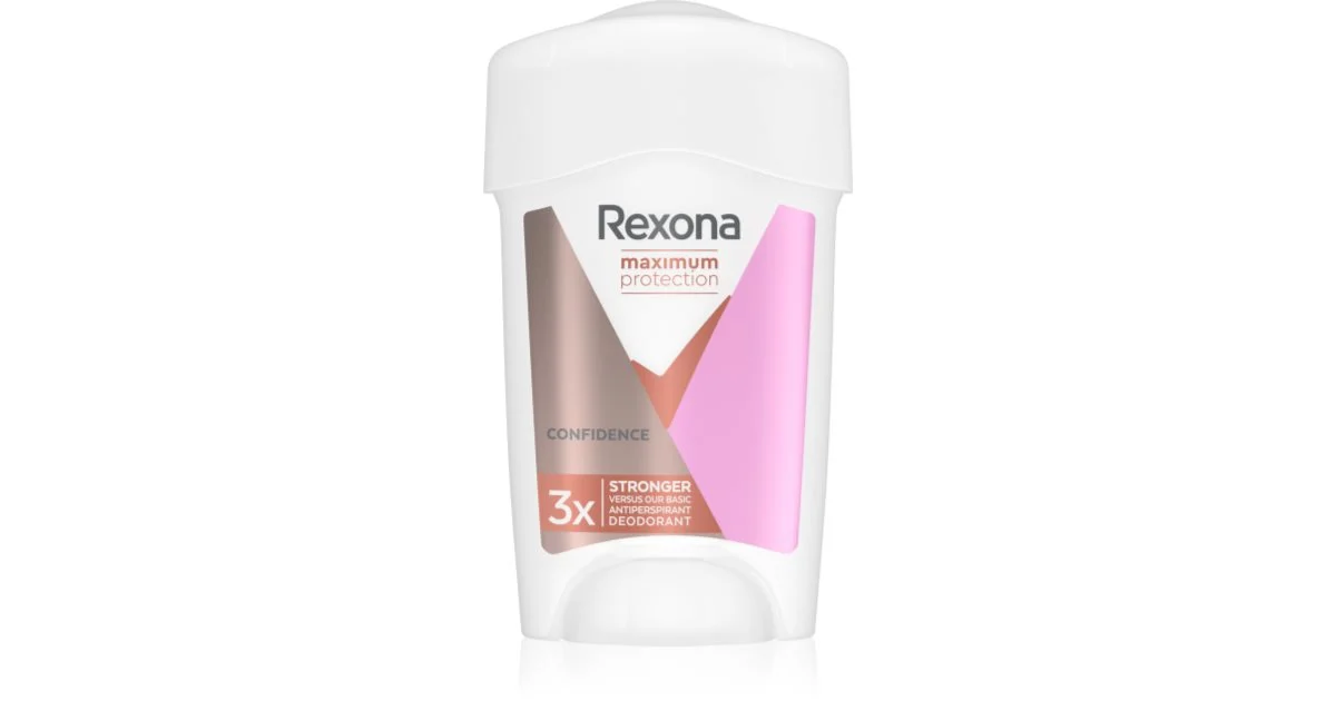 Rexona massima protezione antitraspirante in crema contro la sudorazione eccessiva Confidence 45 ml