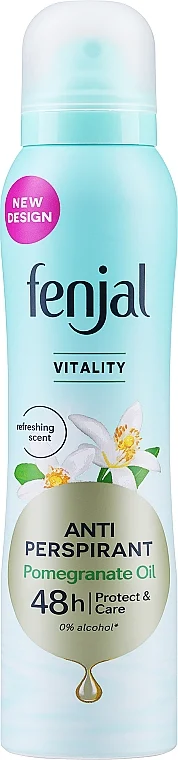 Antitraspirante con olio di melograno
