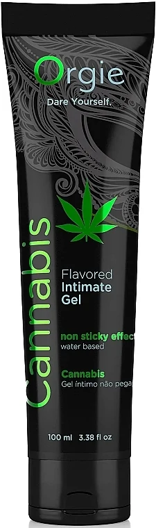 Lubrificante commestibile a base d'acqua, cannabis