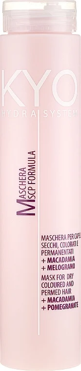 Maschera per capelli tinti secchi