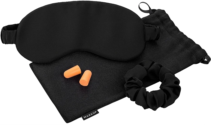 Set per dormire, nero, in confezione regalo "Relax Time"