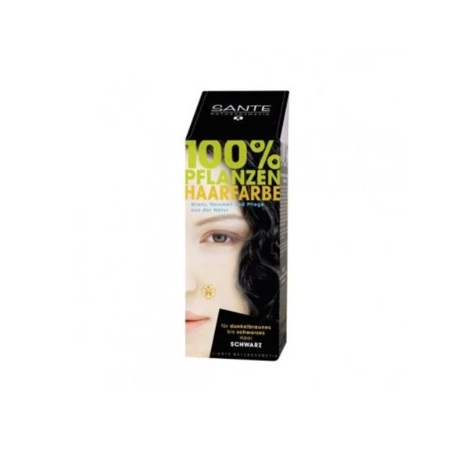 SANTE NATURKOSMETIK Tinta Vegetale per Capelli – Nero