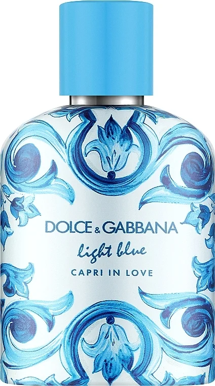 Dolce & Gabbana Light Blue Pour Homme Capri In Love