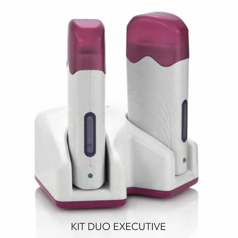 Scaldacera Kit Duo EXECUTIVE – Scaldarullo Professionale Doppio per Estetista