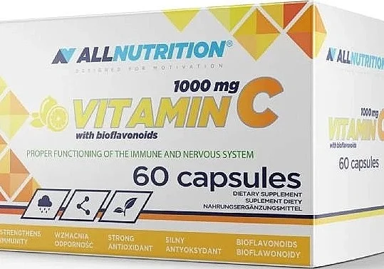 Integratore alimentare Vitamina C con bioflavonoidi, 60 pezzi