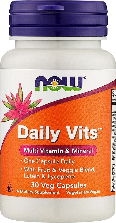 Multivitamine e minerali in capsule
