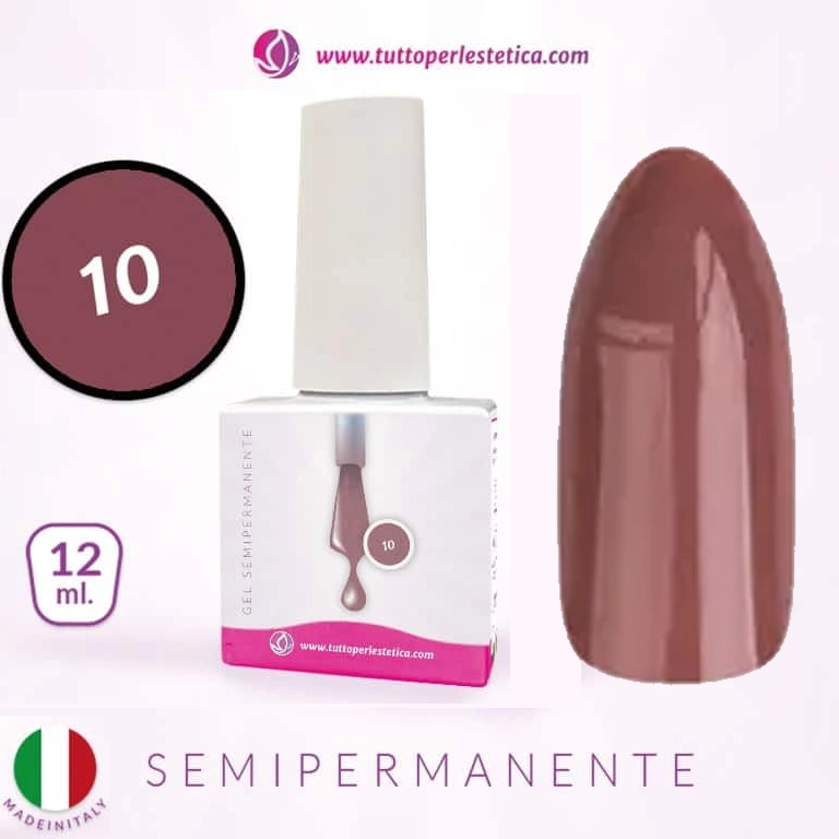 Semipermanente colore N 10 da 12 ML – Hema e TPO Free