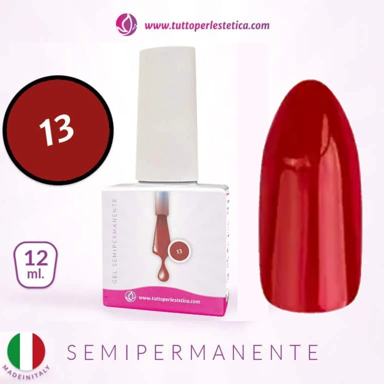 Semipermanente colore N 13 da 12 ML – Hema e TPO Free