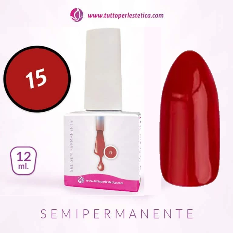 Semipermanente colore Christmas N 15 da 12 ML – Hema e TPO Free