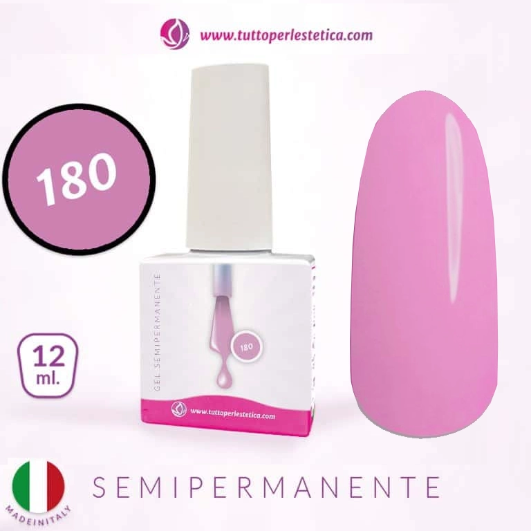 Semipermanente colore N 180 da 12 ML – Hema e TPO Free