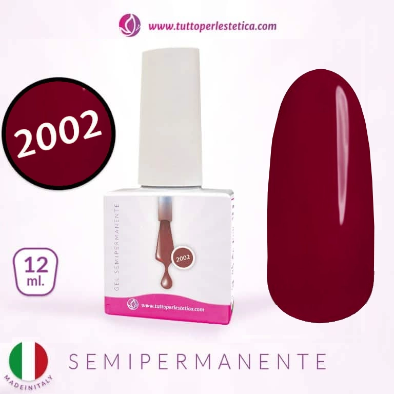 Semipermanente colore N 2002 da 12 ML – Hema e TPO Free