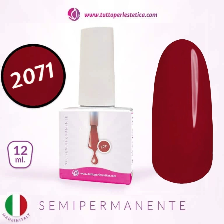 Semipermanente colore N 2071 da 12 ML – Hema e TPO Free