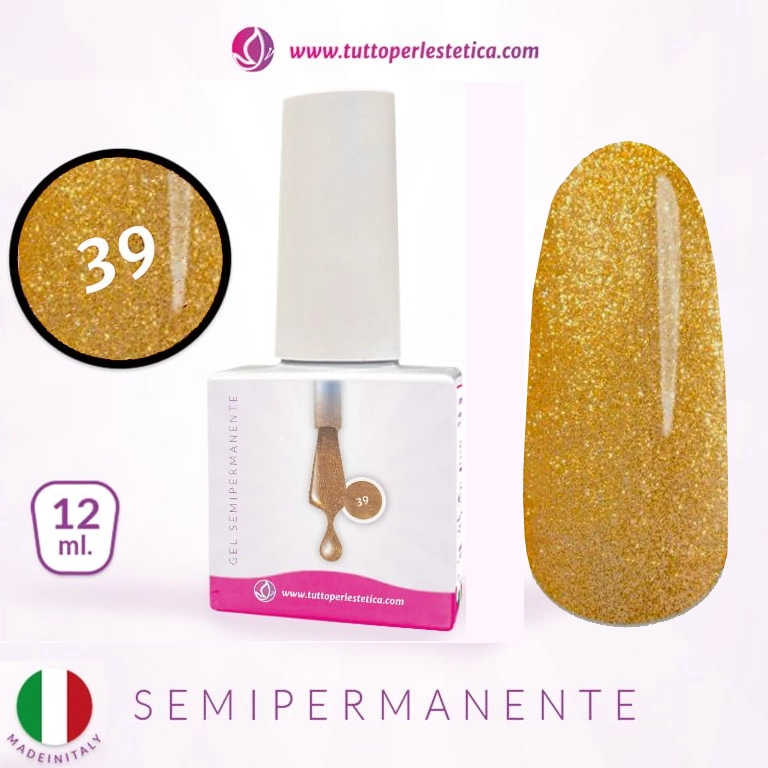 Semipermanente colore N 39 da 12 ML – Hema e TPO Free