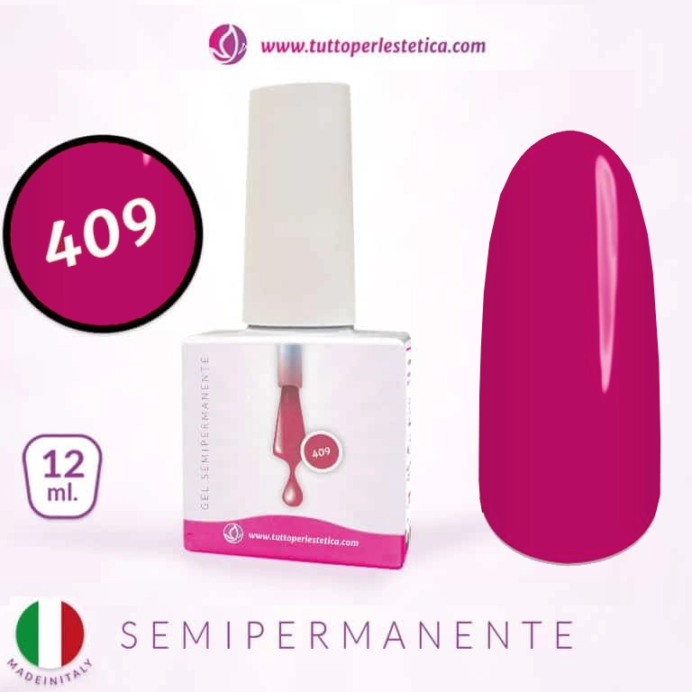 Semipermanente colore N 409 da 12 ML – Hema e TPO Free