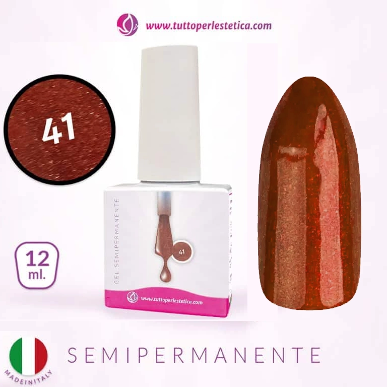 Semipermanente colore N 41 da 12 ML – Hema e TPO Free