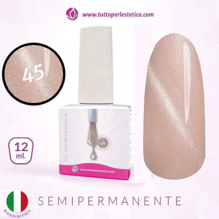 Semipermanente colore N 45 da 12 ML – Hema e TPO Free