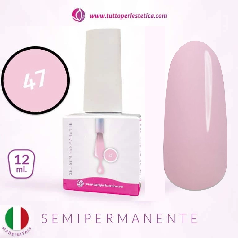 Semipermanente colore N 47 da 12 ML – Hema e TPO Free