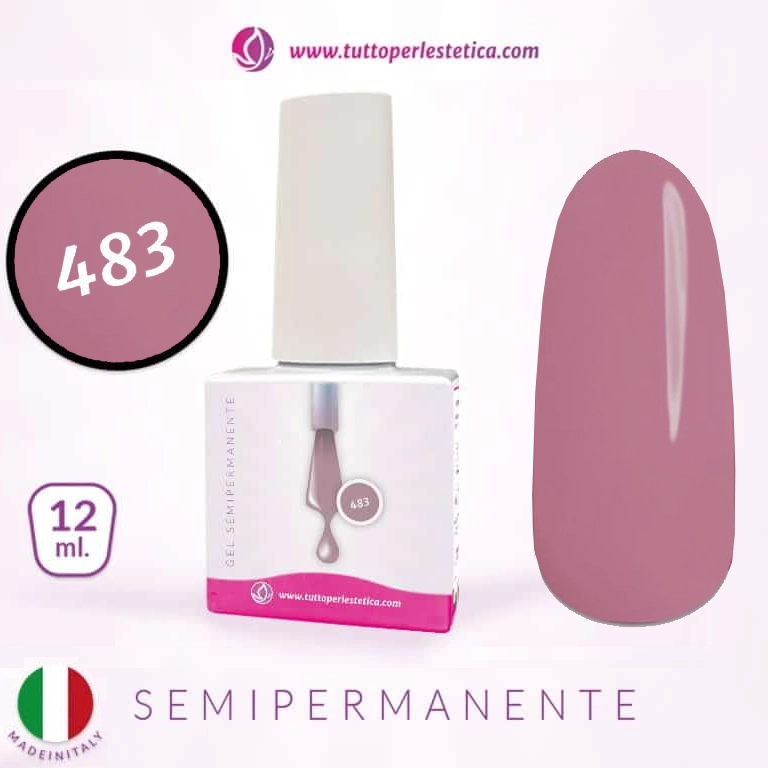 Semipermanente colore N 483 da 12 ML – Hema e TPO Free
