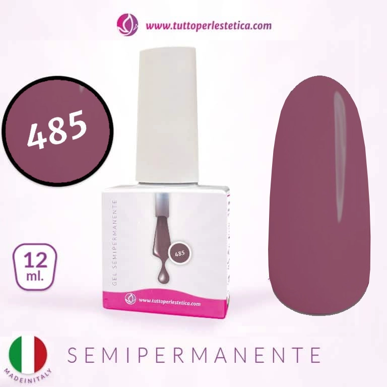 Semipermanente colore N 485 da 12 ML – Hema e TPO Free
