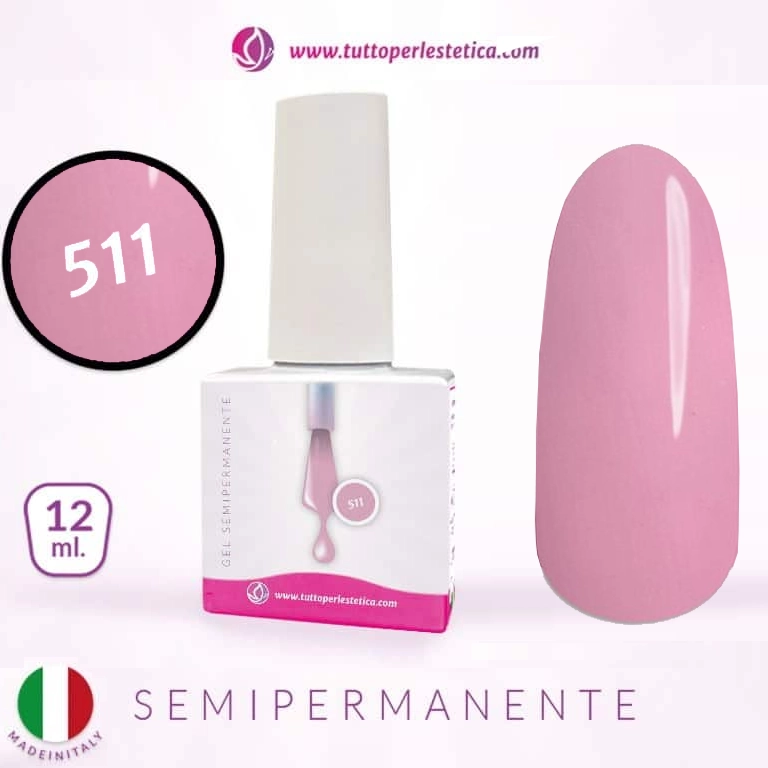 Semipermanente colore N 511 da 12 ML – Hema e TPO Free