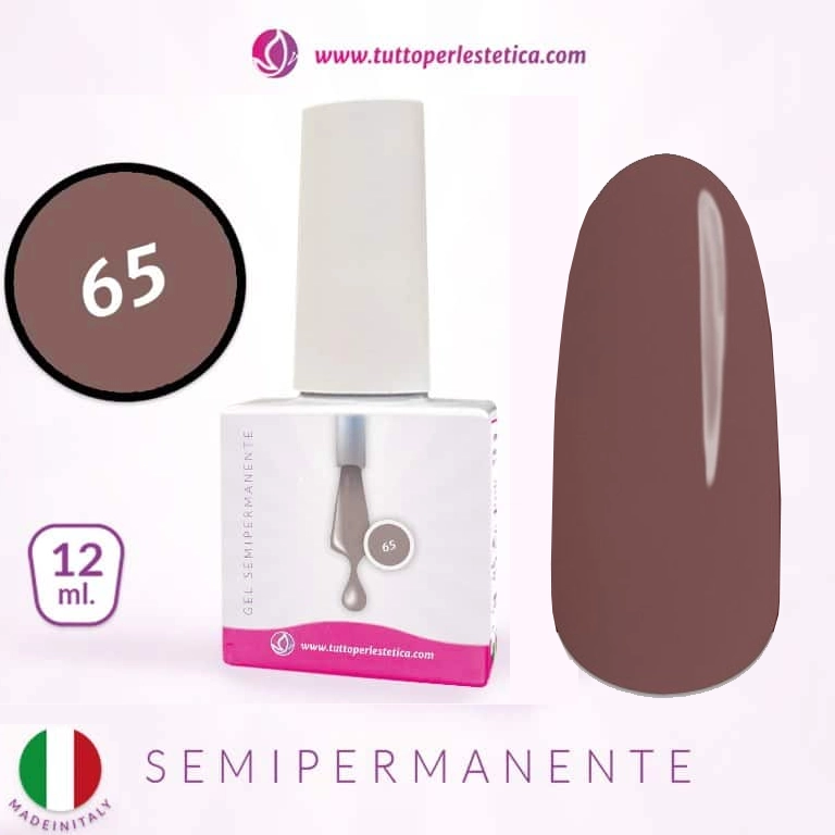 Semipermanente colore N 65 da 12 ML – Hema e TPO Free