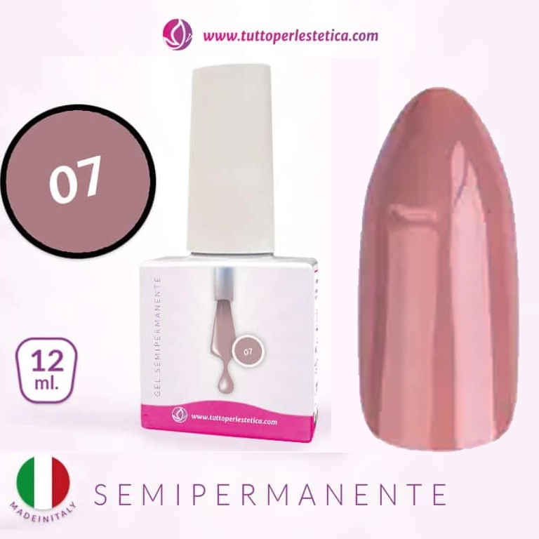 Semipermanente colore N 7 da 12 ML – Hema e TPO Free