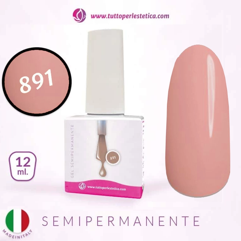 Semipermanente colore N 891 da 12 ML – Hema e TPO Free