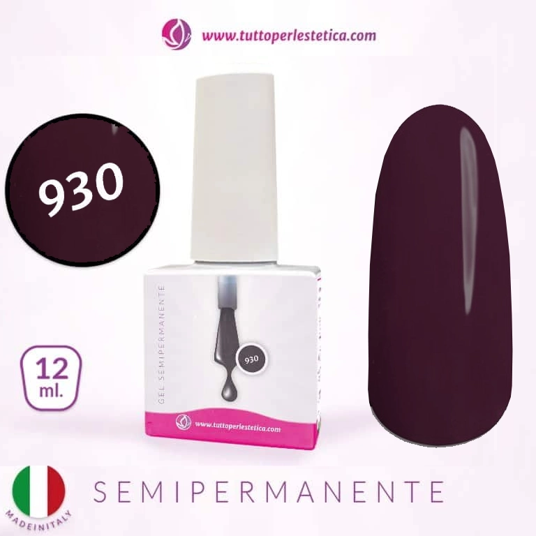 Semipermanente colore N 930 da 12 ML – Hema e TPO Free