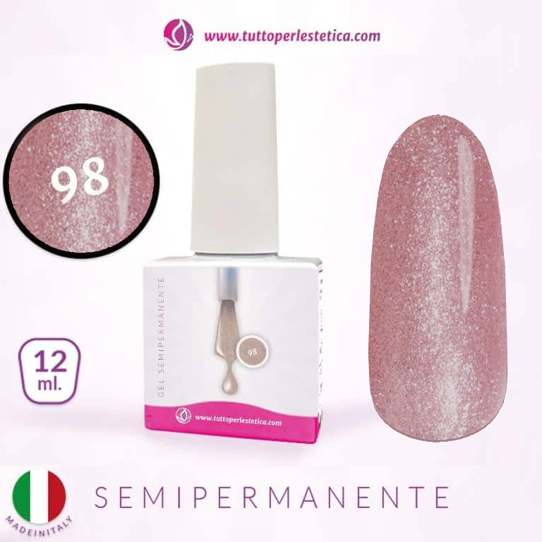 Semipermanente colore N 98 da 12 ML – Hema e TPO Free