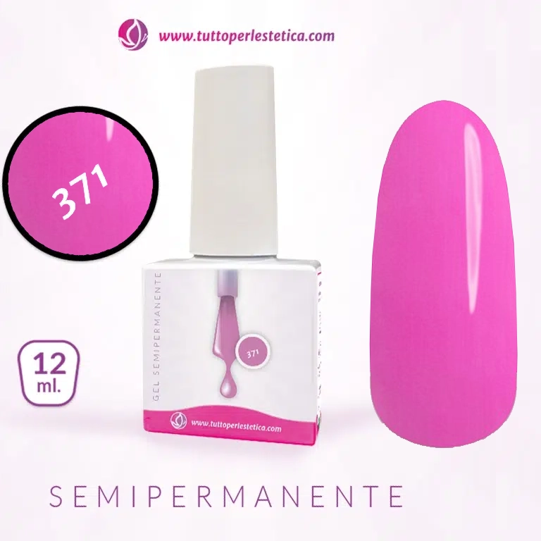 Semipermanente colore N 371 da 12 ML – Hema e TPO Free