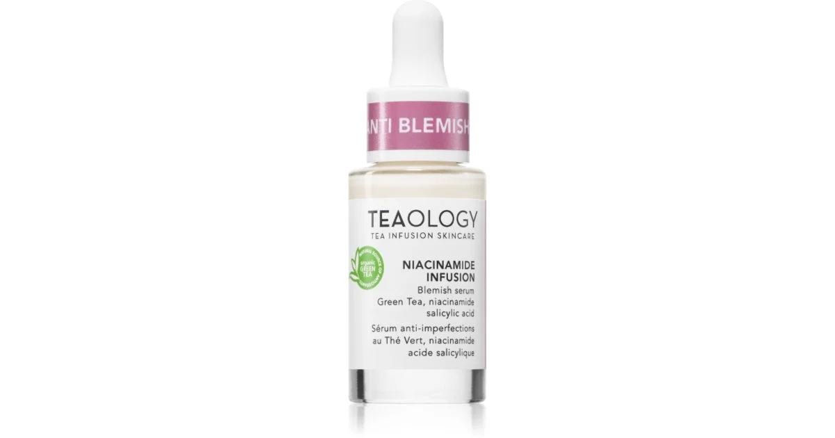 Teaology Niacinamide Infusion siero illuminante viso contro le macchie della pelle 15 ml
