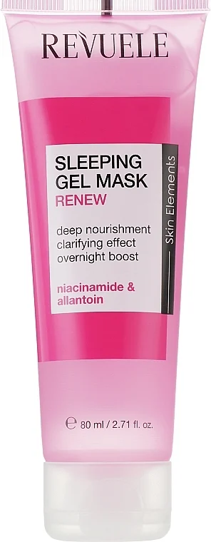 Maschera-gel rivitalizzante, da notte