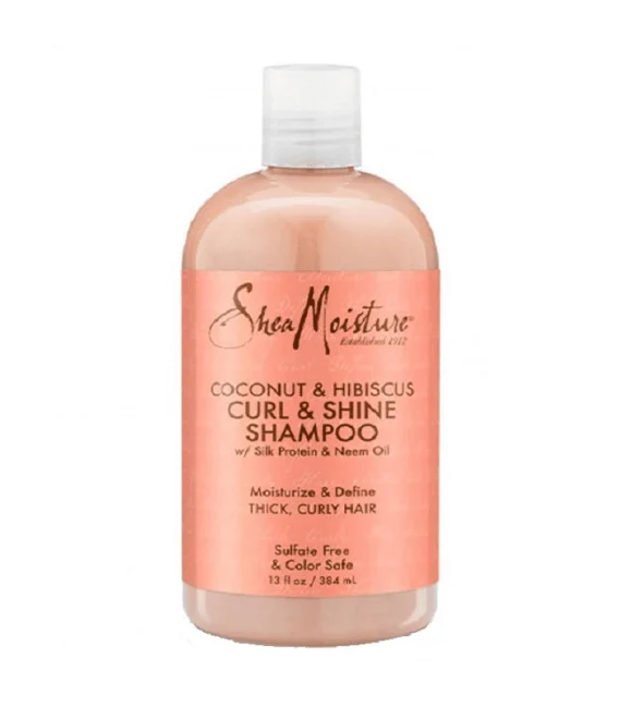Shea Moisture Coconut & Hibiscus Curl & Shine Shampoo 384 ml