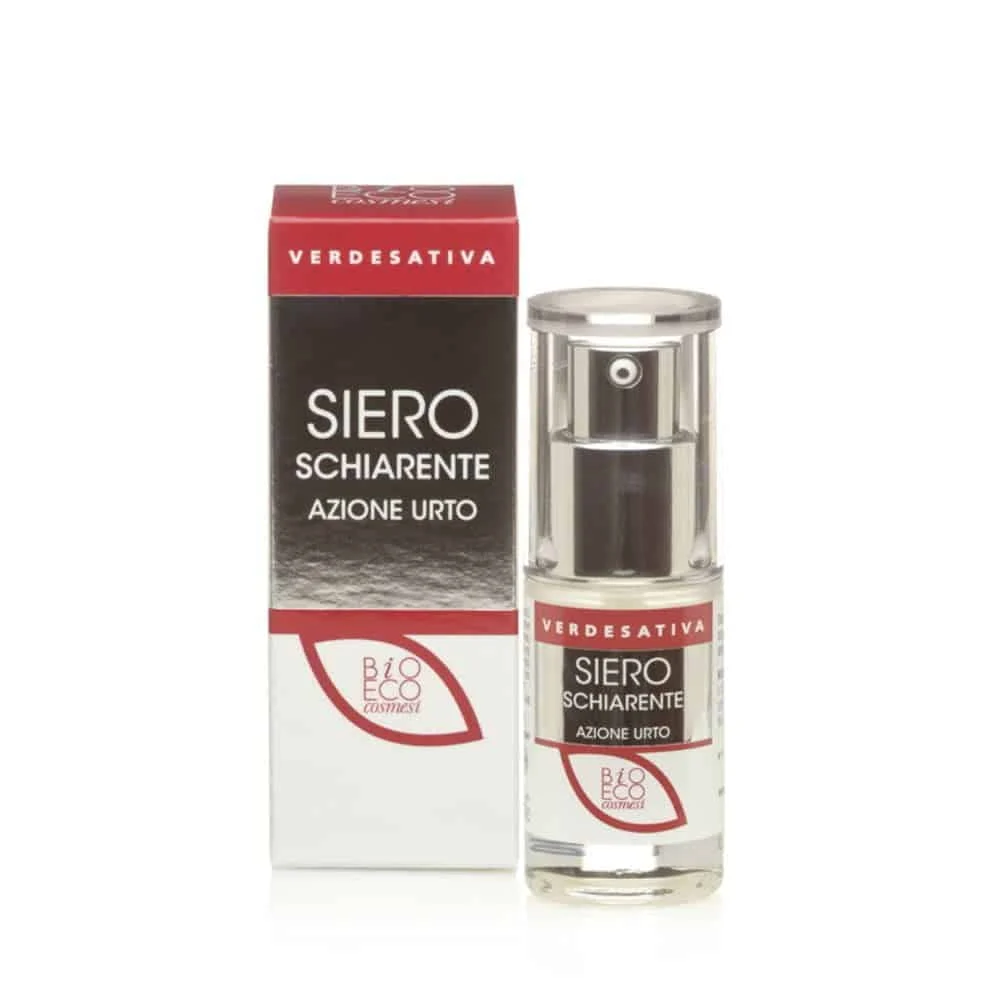 Siero viso schiarente- azione urto 100% Naturale BIO ECO COSMESI 30 ml