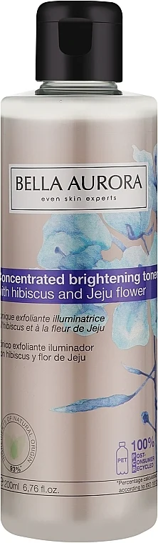 Tonico viso esfoliante illuminante