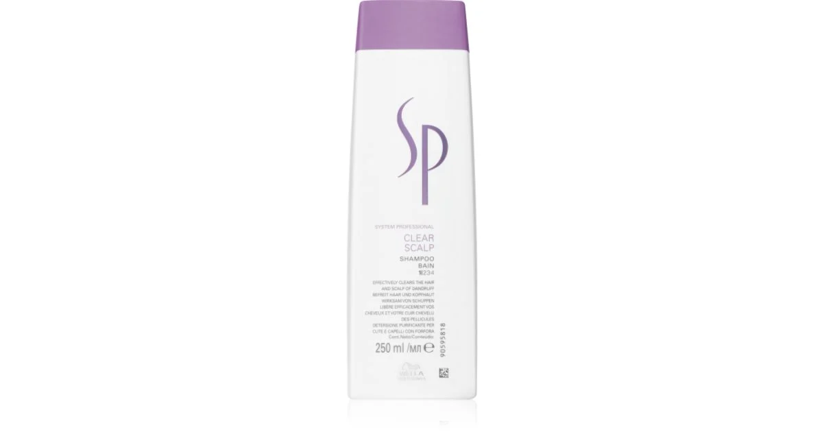 Wella Professionals SP Clear Scalp shampoo antiforfora 250 ml