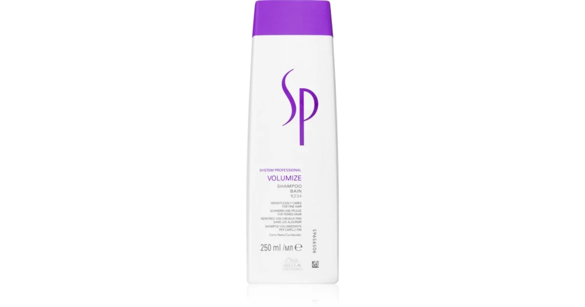 Wella Professionals SP Volumize shampoo per capelli delicati e mosci 250 ml