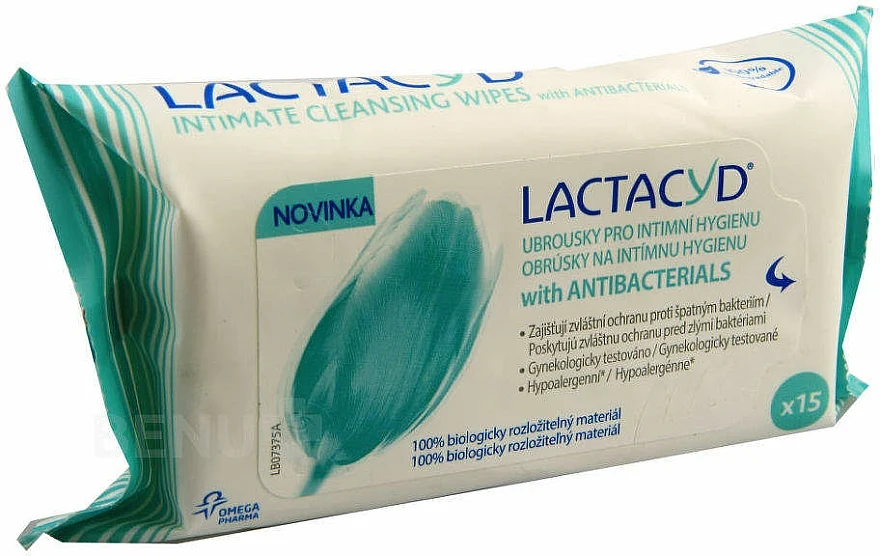 Salviette intime "Antibatteriche"
