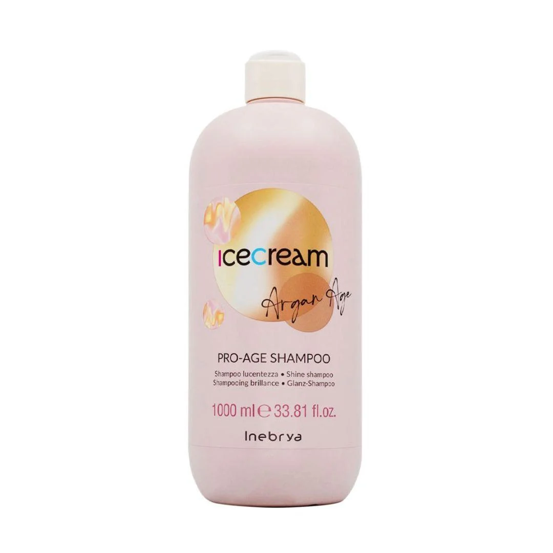 Pro-Age Shampoo Olio di Argan per capelli trattati, opachi e spenti