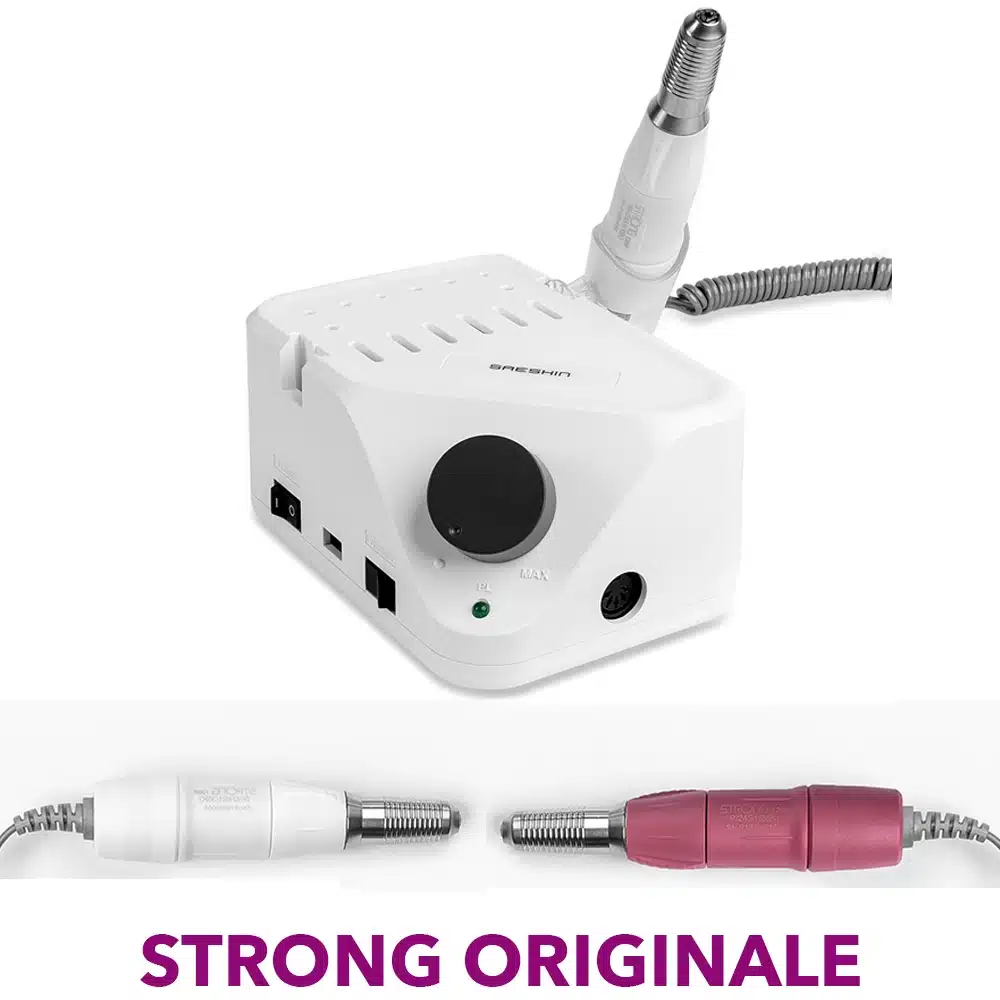 Fresa Manicure Coreana micromotore professionale 35.000 giri/m Strong B350 della Saeshin