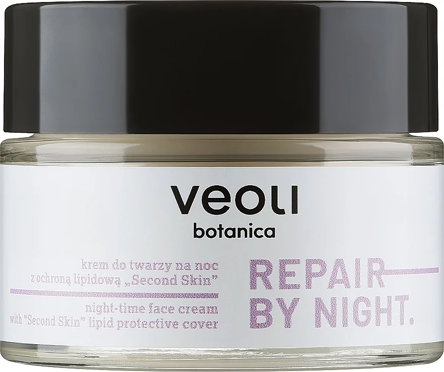 Crema viso con protezione lipidica "Seconda pelle", da notte
