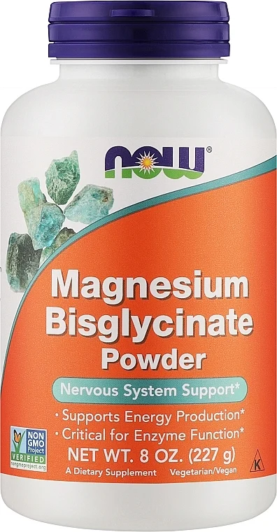 Minerali Bisglicinato di Magnesio, 250 mg, polvere