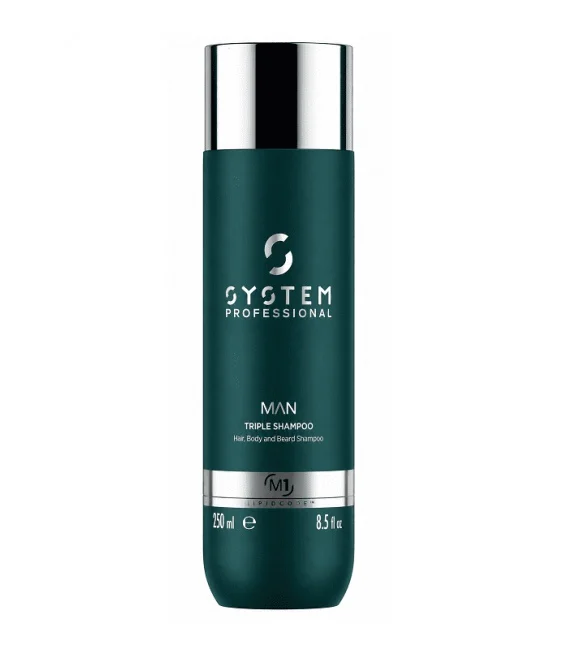 System Professional Man Triple Shampoo 250ml