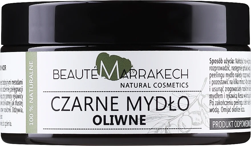Sapone nero naturale "Olio di oliva"