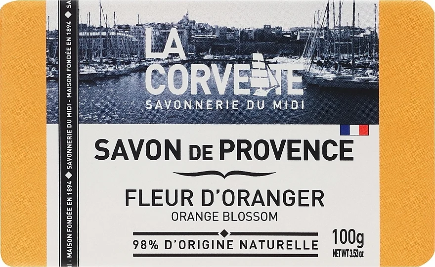 Sapone provenzale "Fiore d'arancio"