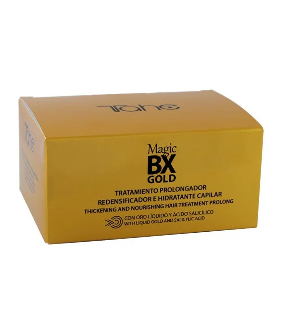 Tahe Magic Bx Gold Redensifying And Moisturizing Hair Treatment 5x10ml
