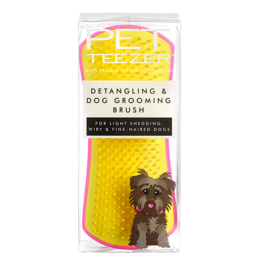 TANGLE TEEZER Pet Teezer – Purple Yellow