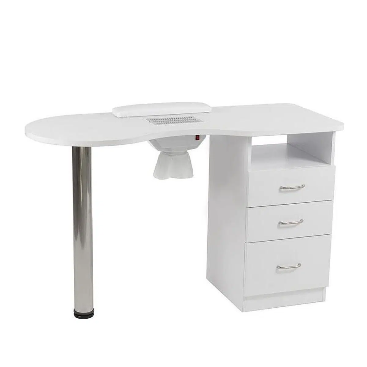 Tavolino per Manicure con Aspiratore a sacchetto tavolo nails per centro estetico