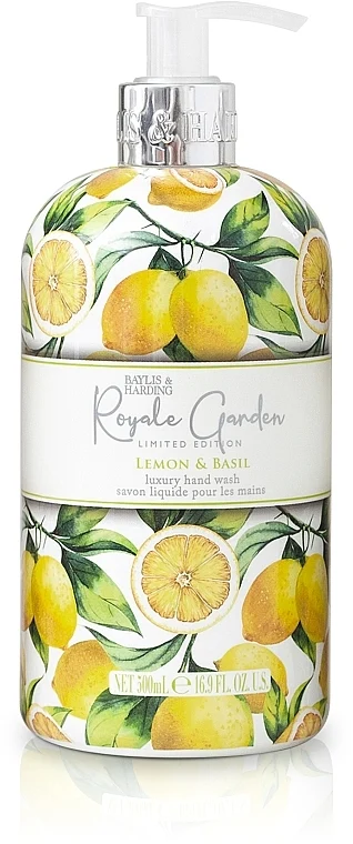 Sapone liquido mani "Limone e Basilico"